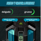 Nivel Láser Autonivelante 2 Líneas – Profesional y Preciso