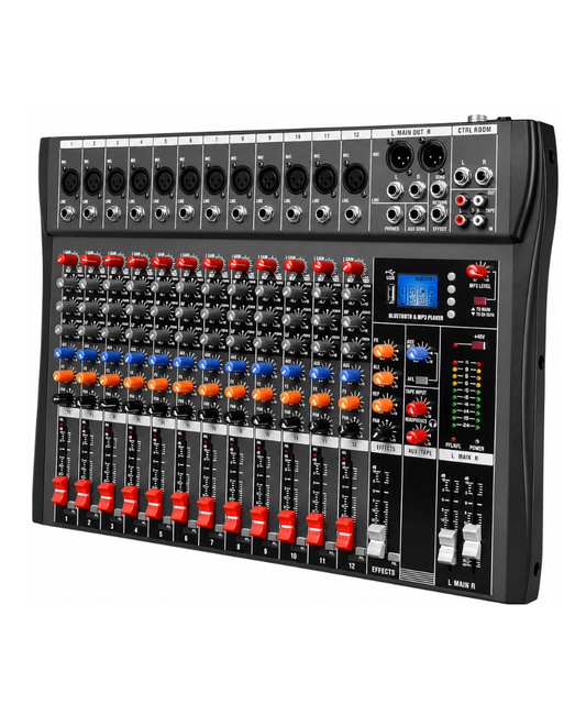 CONSOLA MEZCLADORA 12 CANALES