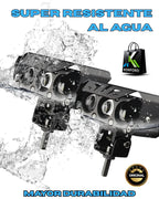 FAROS LED ULTRA POTENTES AMBAR 2 EN 1